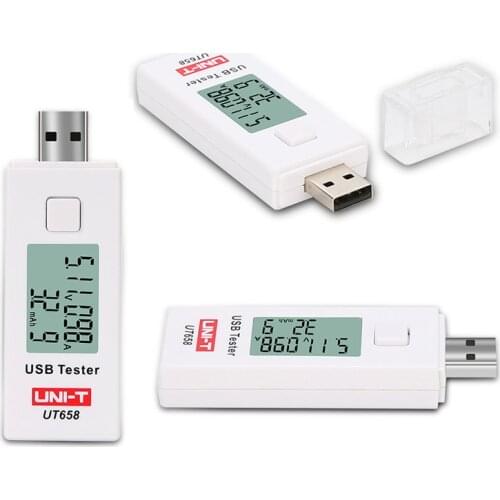 UANME USB Tester Voltmeter Ammeter Digital LCD Voltage Monitor Current Meter Capacity Tester 9V 3A With Backlight