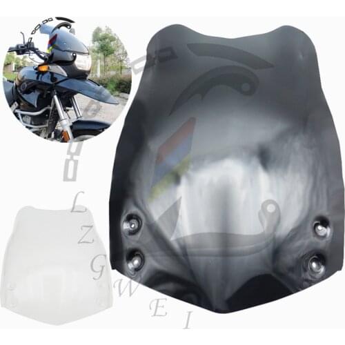 Motorcycle Front Windshield Wind Screen Shield Airflow Deflectors For BMW F650GS F650 GS F 650 Windscreen Glass Fairing Cover