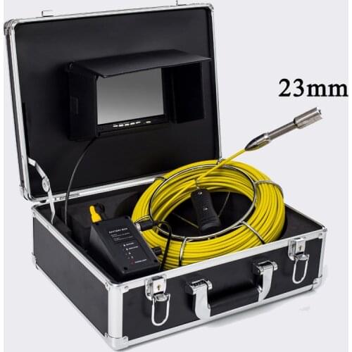 WP70 Drain Sewer Pipeline Camera Hd Video Endoscope Underground Pipe Detection System Wifi DVR Video Recorder Cable Length Scale