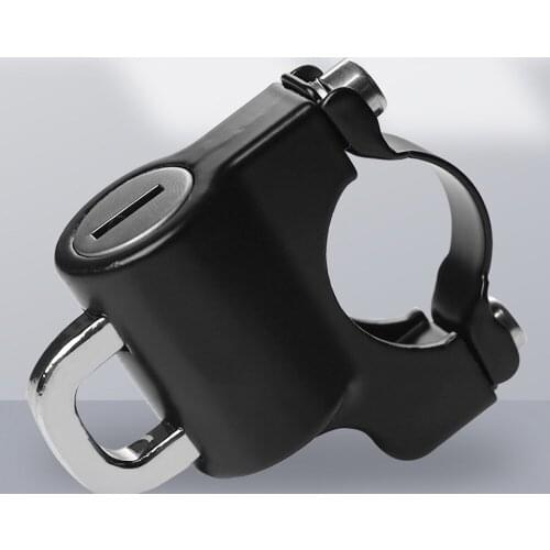 Motorcycle Helmet Handlebar Lock Anti-theft Fixed Multi-function Lock General Battery Electric Anti-theft Helmet Lock