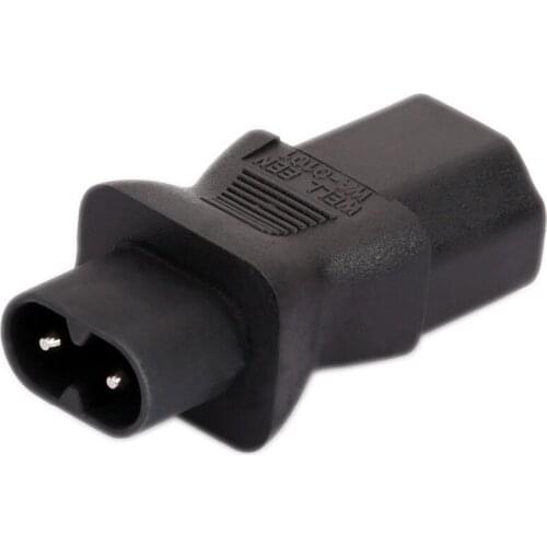 10PACK C13-C8 Power Adapter IEC320 C13 To IEC320 C8 Connector Converter C8 Male To C8 Female Chassis Server Conversion Plug