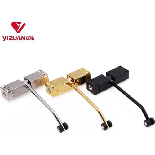 Automatic Mounted Spring Door Closer Stainless Steel Adjustable Surface Door Closer 160x96x20mm