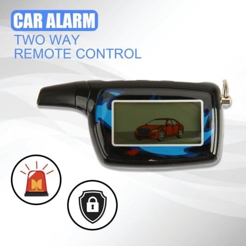 Logicar4 Car Two Way Anti-theft Alarm Security System Engine Starter LCD Remote Control Key for Vehicle Car Accessories
