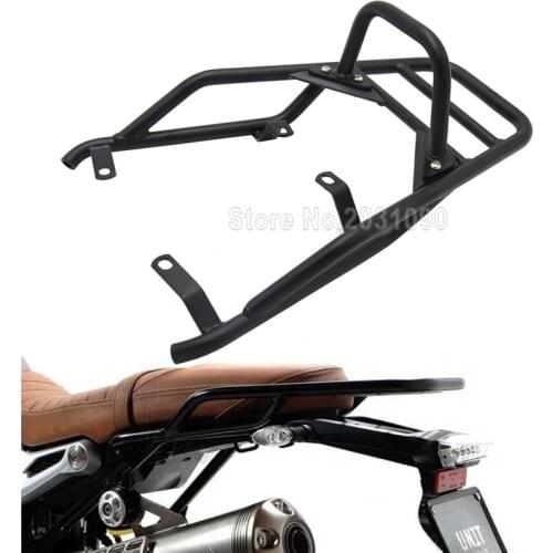 Black Detachable Carrier Luggage Rack For BMW R NINE T NineT R9T 2014-2017 2015
