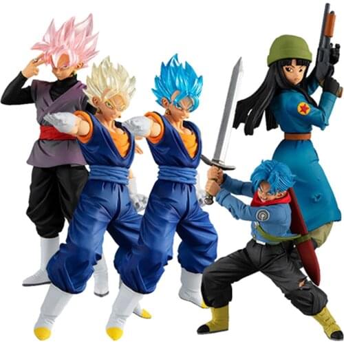 Bandai Genuine Gashapon Toy Dragon Ball Super HG Doll 07 SOS From The Future Action Figure Dolls Collection Model Toys Gifts