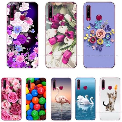 Honor 20 Lite Case Honor 10i HRY-LX1T Case Silicone Tpu Back Cover Phone Case for Huawei Honor 10i Honor10i 10 I 6.21" Bumper