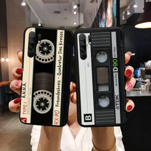Audio tape Phone Case For Xiaomi Mi Redmi Note 7 8 9 pro 8T 9T 9S 9A 10 Lite pro