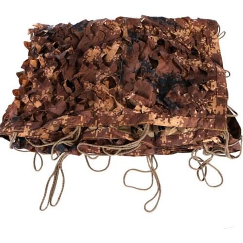 Desert digital camouflage net camouflage shade tent field training sunscreen heat insulation protection Oxford cloth