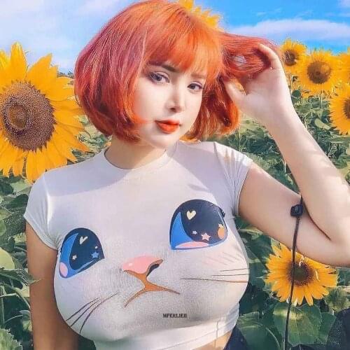 T shirt Women XL~10XL bust 136cm 146cm Enjoy the goodtimes O-neck Long Sleeve Tshirts Cotton Femme tops & tees T-shirt Women