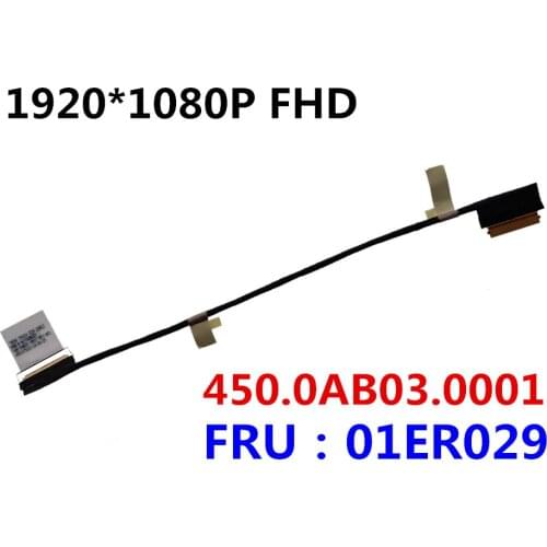 LCD Cable Screen display Cable lvds Flex Cable For Dell T570 T580 P51S P52S 40 pin 01ER029 450.0AB03.0001