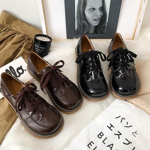 Student Sweet Girls Kawaii Tea Party Japanese Cute Anime Feminine Lolita Shoe Cosplay Women Flats Harajuku Jk Uniform Shoes