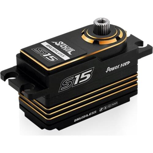 Power HD brushless high voltage digital servo S15 with servo arm for RC racing car RC car accessories