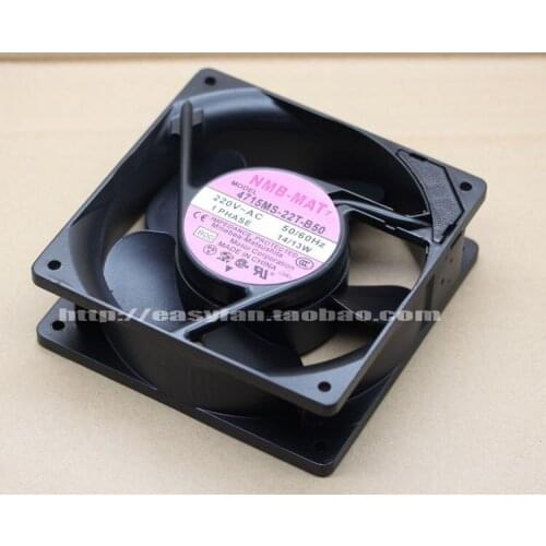 NMB-MAT 4715MS-22T-B50 B00 AC 220V 14/13W 120X120X38mm Server Cooling Fan