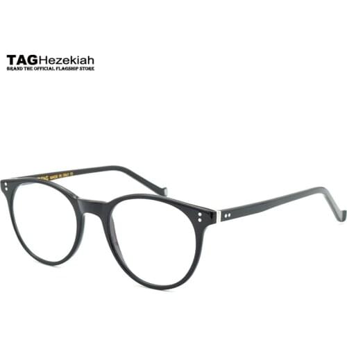2019 new Round glasses frame women Brand computer glasses eyeglasses frames men design frame glasses Black tortoiseshell color