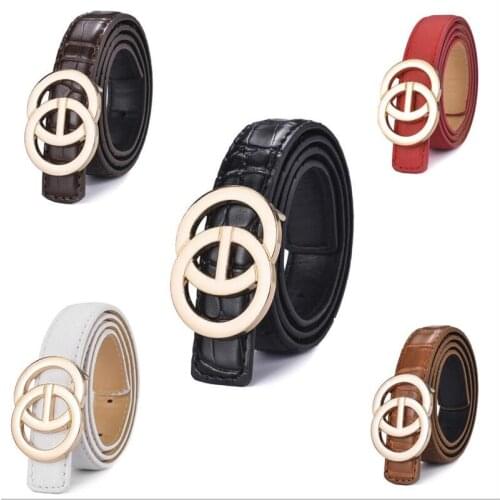 2020 new fashion childrens belt Newly designed smooth metal buckle Boys Girls Big and Middle School Students jeans Waistband