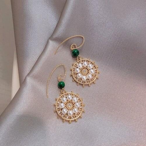 New Earrings 2019 Tide Female Temperament Charm Senior Sense Minority French Pearl Tassel Earrings Aliexpress Sales Big Sale