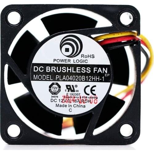 New Power PLA04020B12HH-1 40mm 4cm 40X20mm DC 12V 0.18A Double Ball Cooling Fan