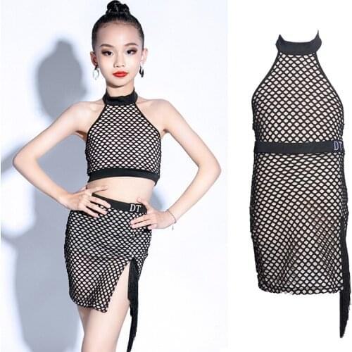 Latin Dancing Clothes For Girls Salsa Dance Outfit Designer Clothes Ballroom Practice Wear Stage Costume Tap Dancewear JL3122