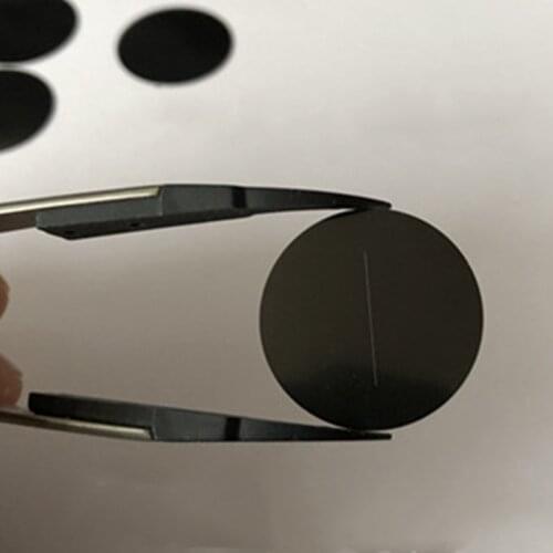 Optical stainless steel slit darkening diameter 25mm slit length =15mm slit width 30mm thickness 0.1mm