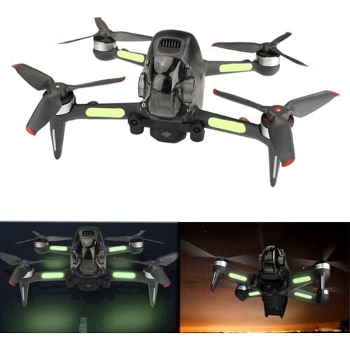 Luminous Stickers DJI FPV Drone Decal Skin Night Flight Fluorescent Decals Decorative Sticker Patch for DJI PFV Accessories