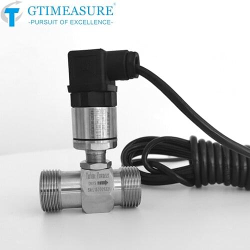 4-20mA Turbine Flow Meter For Water Diesel Gasoline Petrol Alcohol Oil Flow Measurement Thread Connection DN20 DN15 DN32 DN50