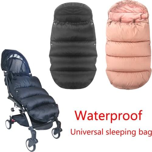Universal Winter Sleepsacks Thick Warm Sleeping Bag Baby Stroller Accessories For Yoya Yoyo Baby Stroller Footmuff Cover