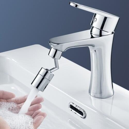 720 Degree Universal Rotation Faucet Tap Splash-proof Swivel Water Saving Faucet Water Saving Tap Bathroom Filter Foamer Aerator