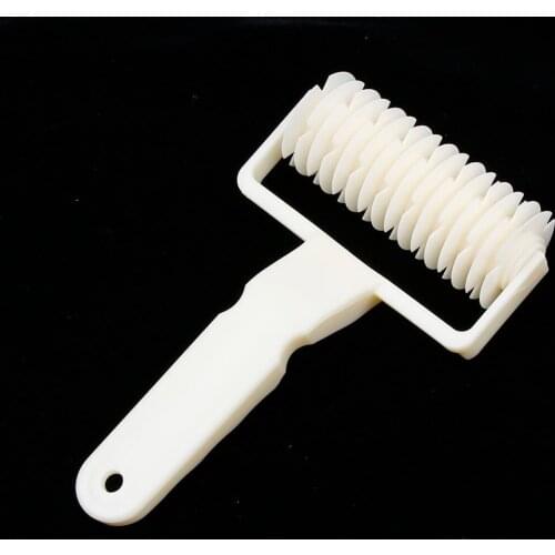 High Quality Embossing Dough Roller Lattice Cutter Pie Pizza Cookie Mould Pastry Plastic Baking Tools Bakeware Accessories Small