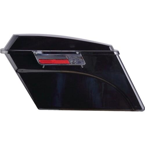 Hard Bags For Road King Side Box Saddlebag Side Bags Vivid Black Matte Black Left Right For Road King Street Glide 1994-2013