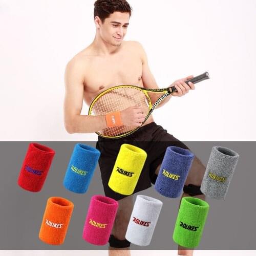 1PCS Sport Wristband Brace Wrap Bandage Gym Strap Running Sport Safety Wrist Support Padel Pulseira Badminton Wrist Band
