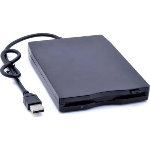 10pcs/lot Portable External 3.5" USB 1.44 MB FDD Floppy Disk Drive Plug and Play for PC Windows 2000/XP/Vista/7/8/10 Mac 8.6