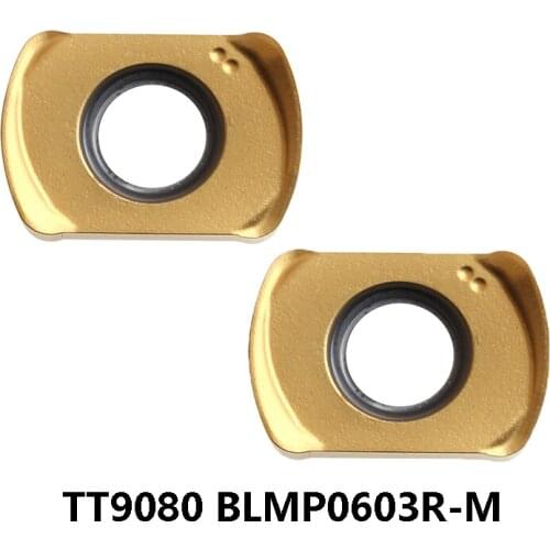 100% Original BLMP0603R-M TT9080 BLMP0603 BLMP 0603 Milling Turning Tools Carbide Inserts Lathe Cutter CNC High Quality Insert