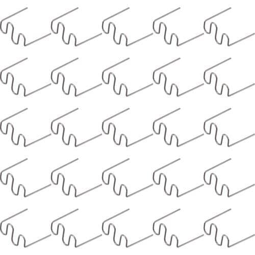 100pcs 0.8mm Welding Rods Hot Staple Repair Machine Plastic For Car Auto Bumper Repair Pre-Cut Wave Staples（Upgrade Model