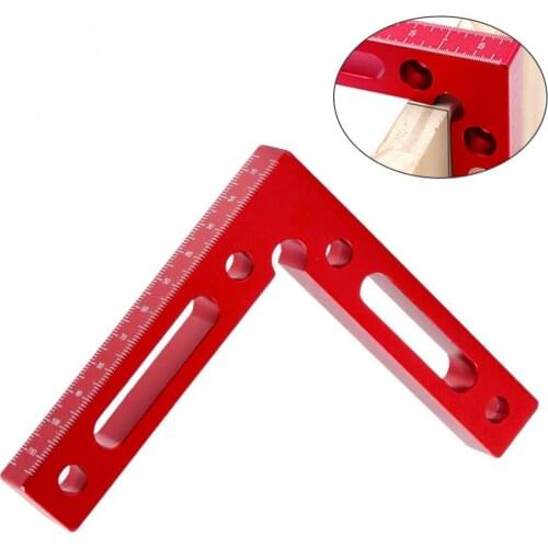 Locator Right Angle L-Shaped Positioning Ruler 90 Degrees Drill Guide Hole Locator Doweling Hole Tools fit for DIY Carpenter