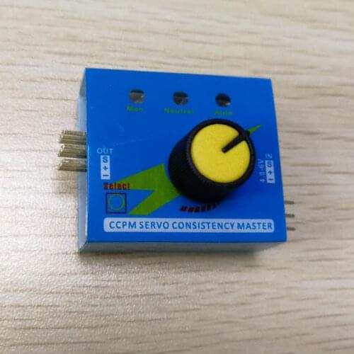 Multi Servo Tester 3CH ECS Consistency Speed Controler Power Channels CCPM Meter