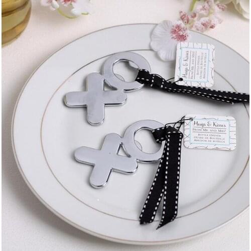 20pcs/lot "XO" Cheer Bottle Opener Party Necessary Supplies OPP Bag Packing