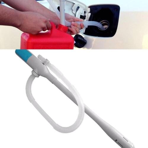 Portable Power Transfer Battery Pump Hand Fuel Pumps Operated Powered Liquid Transfer Siphon Pump with Tube for-Crude Oil Fuel