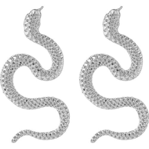 Unique Jewelry Vintage Snake Stud Earings For Women Best Friends Babygirl Birthday Gift