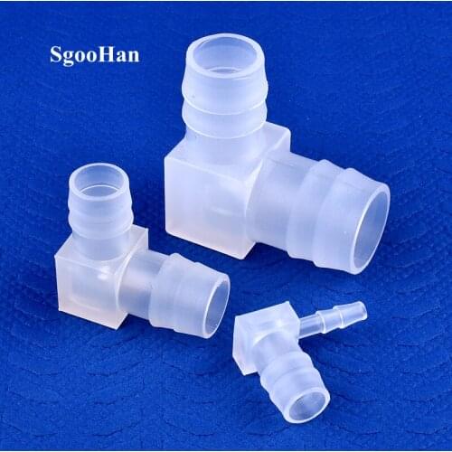 1~100pcs 20~4mm PP Reducing Elbow Connectors Garden Irrigation Pipe Fittings Aquarium Tank Air Pump Aerator Hose Pagoda Joints