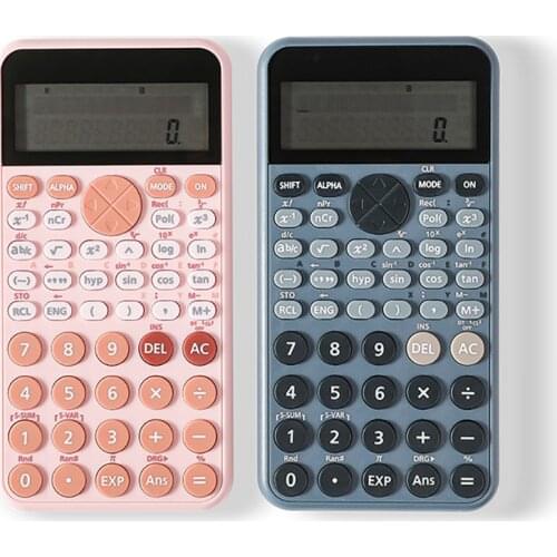 1Pc 240 Functions Electronic Calculator Multifunction 12 Digits Student Function Calculator Large Display Battery Calculators