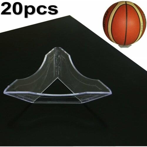 20Pk Display Stand Pedestal for Basketball Football Baseball Softball Sphere Ball