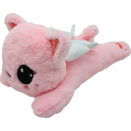 36CM Pink Kitten Soft Plush Stuffed Toy Doll Cute Little Flying Cat Girl Ragdoll Christmas Gift Toy Doll Kawaii