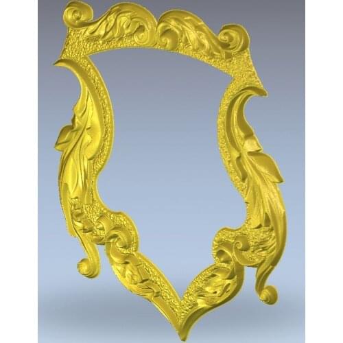 3d model relief for cnc in STL file Frame_35