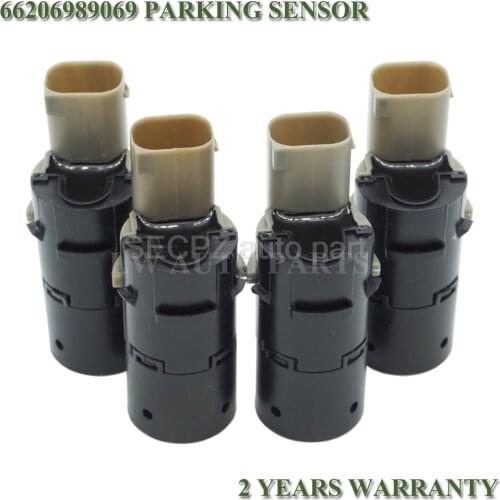 4PCS 66206989069 PDC Backup Parking Sensor For BMW E39 E46 E53 E60 E61 E63 X5 66 206 989 069 / 66216911838