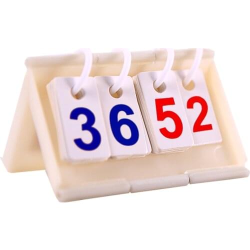 4 Digit Portable Basketball Volleyball Table Tennis Football Score Soccer Board Scoreboard Sports board game Scoring Device