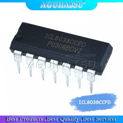 5PCS ICL8038CCPD DIP14 ICL8038 DIP 8038CCPD DIP-14