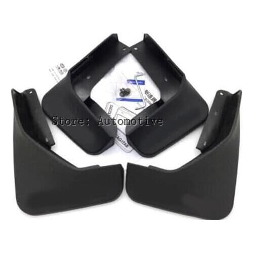 Set Molded Mud Flaps For Volkswagen Jetta Sedan 2015 2016 2017 Mudflaps Splash Guards Front Rear Mud Flap Mudguards Fender