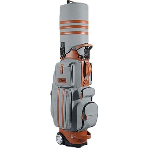 Golf hard-shell air consignment bag compression-resistant roller club equipment bag password lock golf bag
