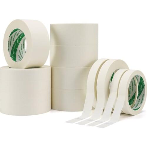 Long 20M Beige Masking Tape Scrapbooking Indoor Outdoor Diy Painting Decorating Car Spray Paint Sticker Width 5-45mm