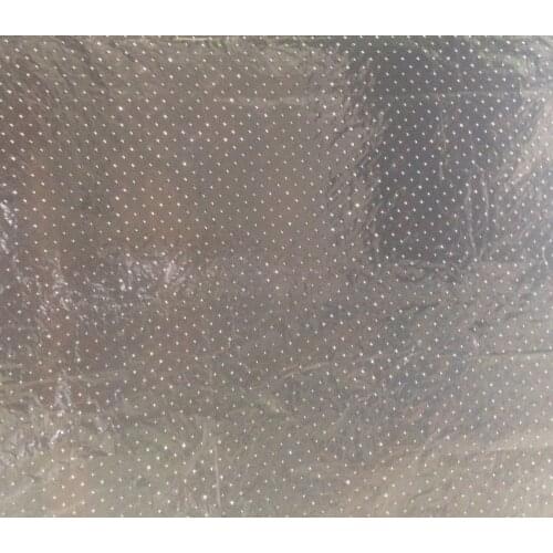 1.2*10m Mini Holes 0.02mm Black Mulch Film With Holes Gardening Plants Plastic Perforated PE Film Mulching